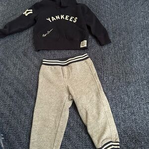 Polo by Ralph Lauren Kids Gray and Black Joggers